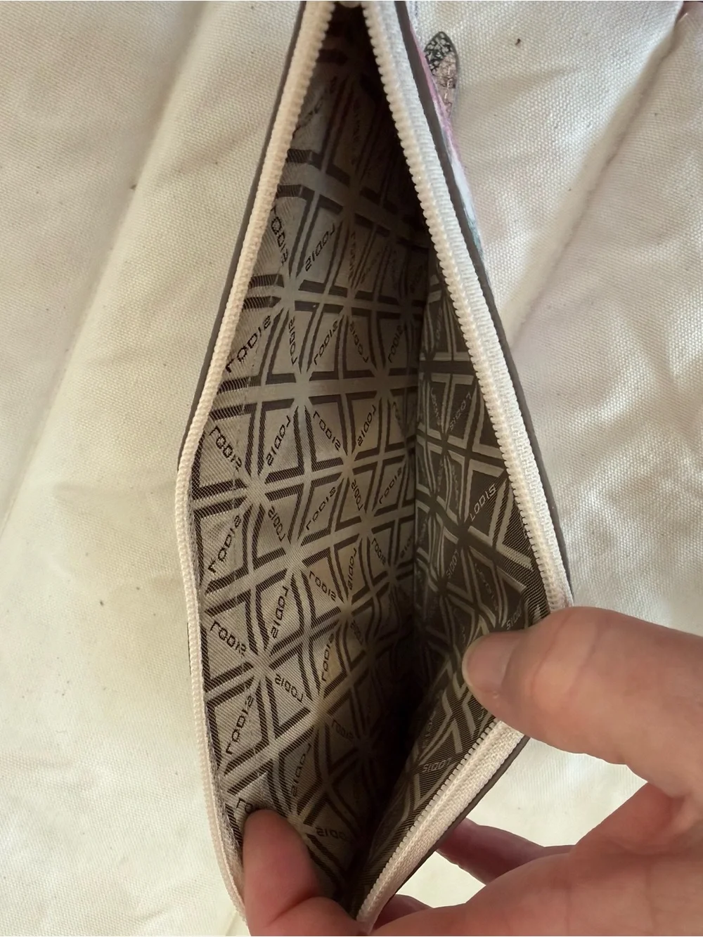 NWT Lodis Lani Double Zip Wallet